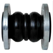 double sphere rod rubber bellow expansion joint, double bellow expansion joint